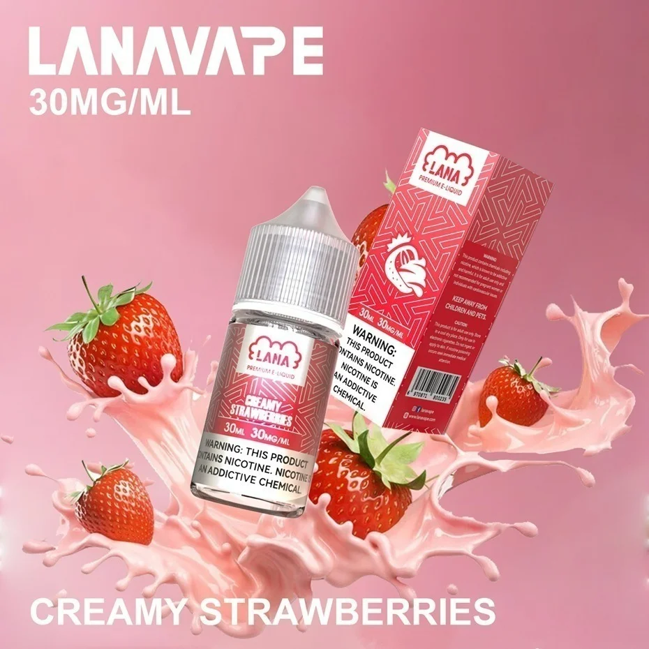 LANA煙油推薦｜LANAVAPE 30ml尼古丁鹽小煙油 · 台灣現貨